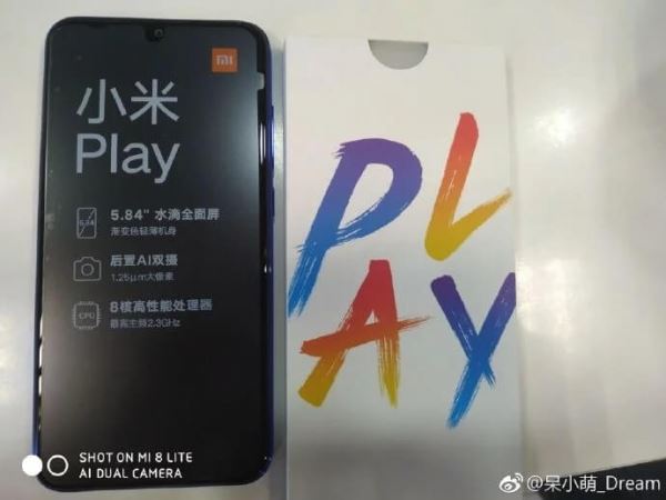 Игровой смартфон Xiaomi Play получит дешевый процессор MTK